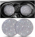 Osilly 2PCS 2.75 Inch Rhinestone Cup Holder Coasters by Osilly