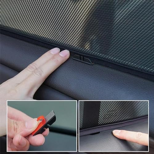Car Side Window Sunshades for Audi Q5 2018-2024, Front Rear Sun Shade - Image 6