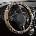 Road Comforts Leopard Steering Wheel Cover by RoadComforts
