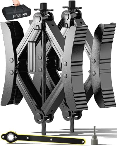 PAULINN Camper RV Wheel Chock Stabilizer 2 Sets by PAULINN