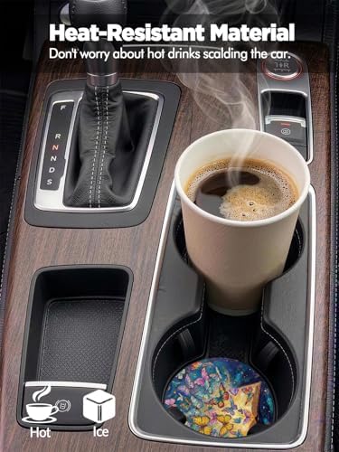 WOCOCN Car Coasters for Cup Holders - Image 3