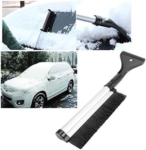 Telescoping Snow Brush, Aluminum Alloy Retractable Snow Brush Car Windshield - Image 4