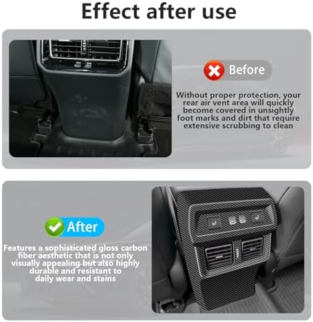 for Toyota RAV4 2026 Car Interior Accessories, Rear Armrest Air Outlet Vent - Image 4