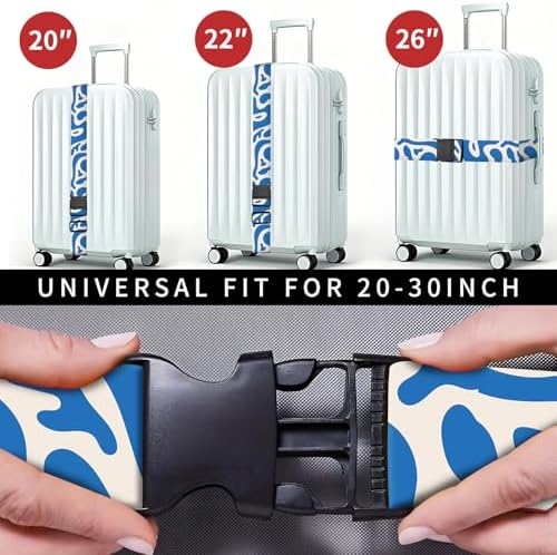 Luggage Straps for Suitcases, Heavy Duty Travel Belt - Image 4