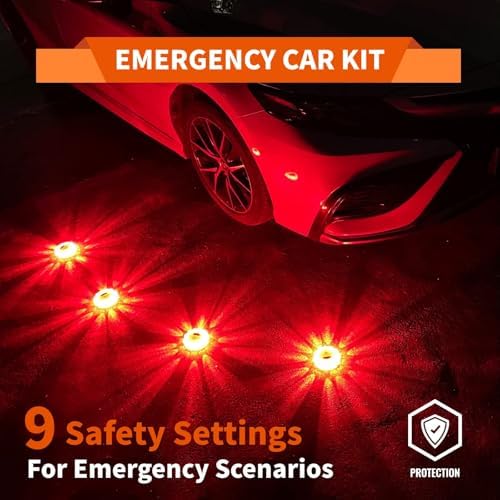 LED Road Flare, Emergency Safety Kit - Image 6