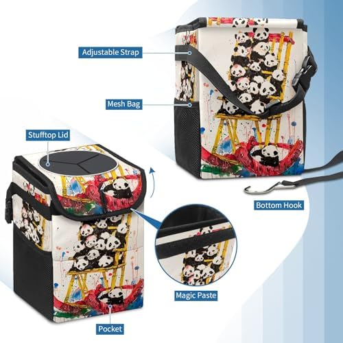 Car Trash Can – Multi-Purpose, Lightweight and Portable - Image 5