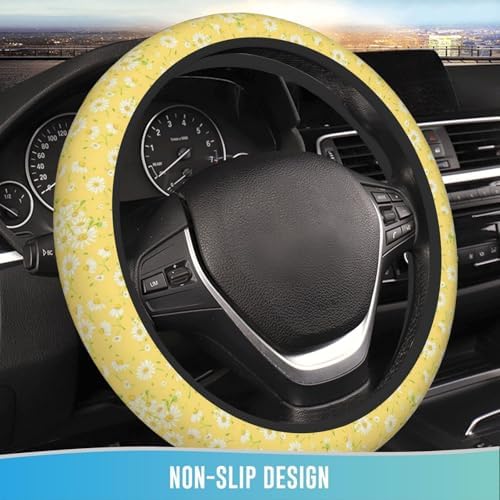 Steering Wheel Cover 15 Inch Breathable Anti Slip - Image 2
