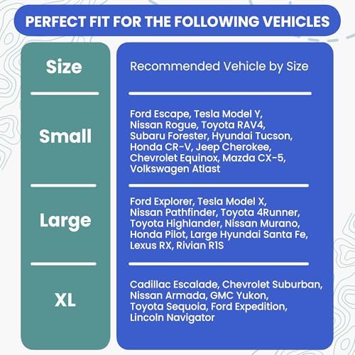 4Knines SUV Cargo Liner for Dogs, Fold Down Seats, Camo Small - Image 4