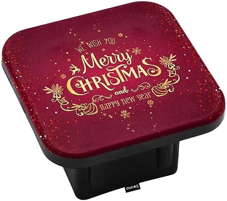 Swono Merry Christmas Truck Hitch Cover by Swono