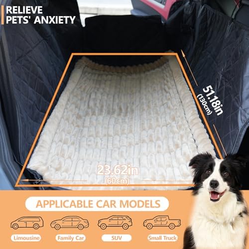 2-in-1 Dog Car Seat Cover & Dog Car Pet Bed Mat - Image 6