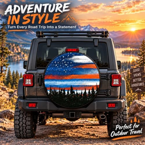 Spare Tire Cover Waterproof Sun Protection Fit - Image 6