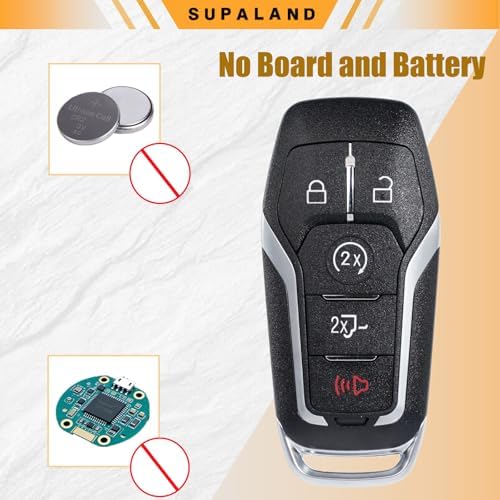 SUPALAND Key Fob Shell Case Cover Replacement Fits - Image 5