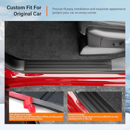 powoq Interior Door Sill Protector Compatible - Image 2