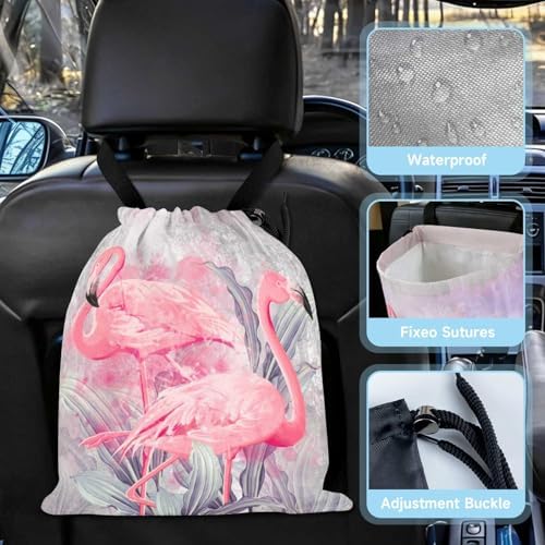 Flamingos Car Trash Bag - Image 3