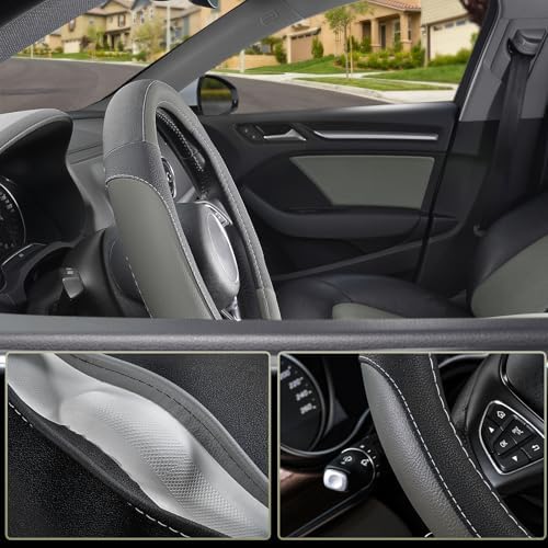 SEG Direct Car Steering Wheel Cover - Image 3