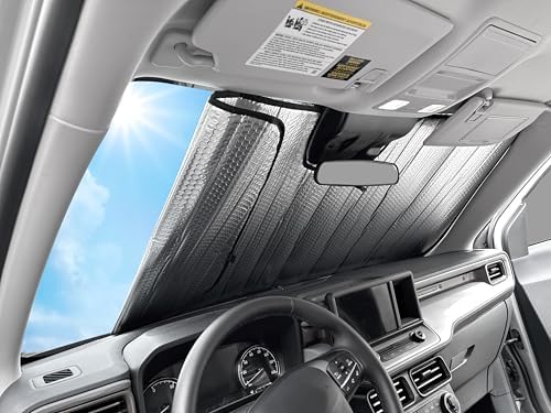 Front Windshield Sunshade Custom Fit - Image 6