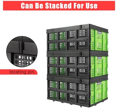 GlowSol Large Collapsible Storage Baskets, 15.7×22×10 Inches Extra-Thick - Image 4