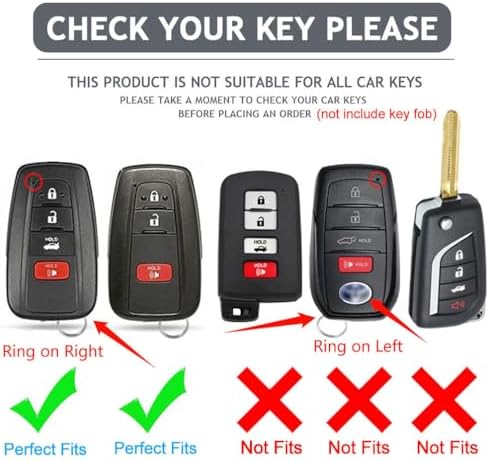 for Toyota Camry RAV4 Key Fob Cover, - Image 2