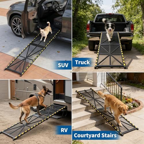 63'' L & 17'' W Dog Ramp for Pets - Image 7