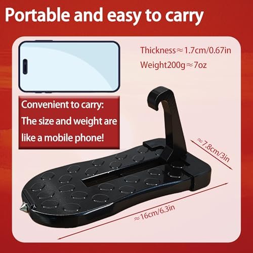 Car Door Pedal, Portable and Universal roof Channel, high-Strength Foldable - Image 5