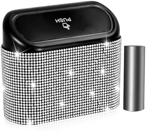 NBTEPEM Bling Car Trash Can by NBTEPEM