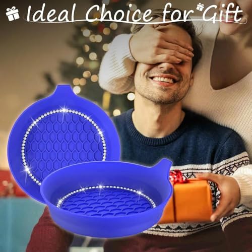 2 PCS Car Cup Coasters, Bling Cup Holder Coaster - Image 7