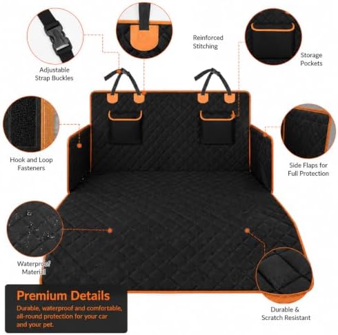 SUV Cargo Liner for Dogs for Volvo XC90 2003-2026, Water-Resistant Pet Cargo - Image 3