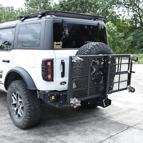 Folding Hitch-Mounted Cargo Basket - Image 3