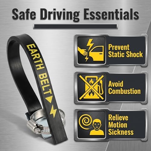 Car Anti Static Strip Earth Belt Ground Wire Strap - Image 3