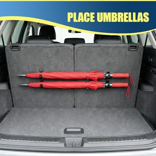 2PCS Car Umbrella Hooks, Universal No Drilling Stable Vehicle Interior Umbrella - Image 4