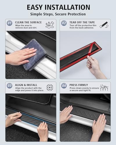 Exterior Door Sill Guards for Ford Bronco 2026 2025-2021 Accessories 4 Door - Image 6