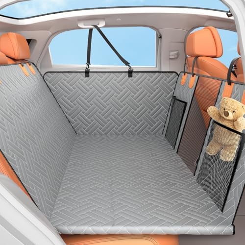 Back Seat Extender for Dogs, Hard Bottom Car Seat Cover for Dogs by Unknown