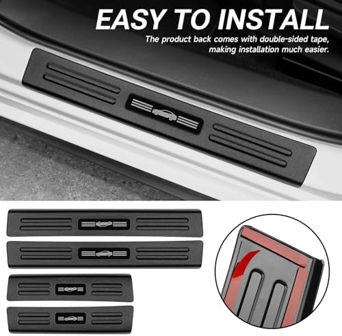 4PCS Door Sill Protector Compatible - Image 5
