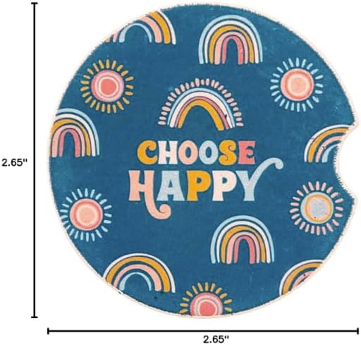 Karma Gifts Boho Car Coasters - Image 4