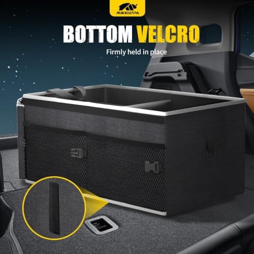 MIKKUPPA Trunk Organizer with Lid - 65L Collapsible Car Organizer - Image 3