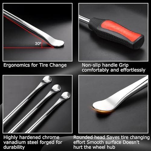 Steel Tire Spoons 14.95inch Tire Changing Kit - Image 2