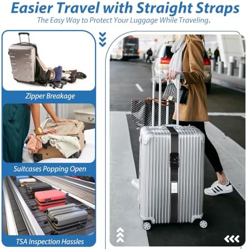 TSA Approved Luggage Straps - Image 2