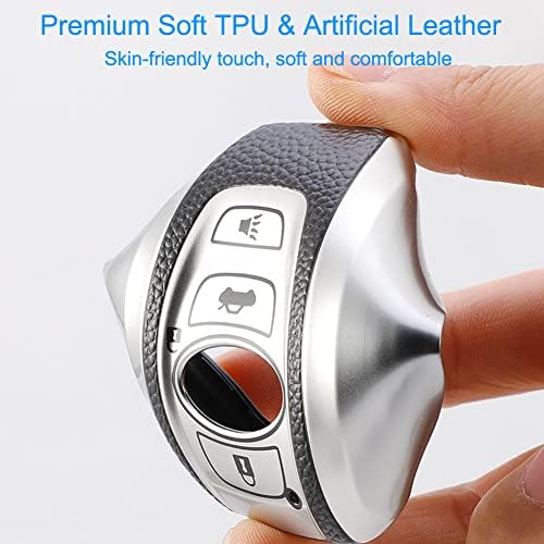 for Subaru Key Fob Cover, Premium Soft TPU Leather Full Cover Protection Key - Image 4