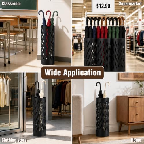 Noamus Metal Umbrella Holder, Umbrella Stand Rack - Image 6