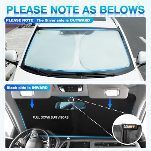KUST Custom Fit Windshield Sun Shade - Image 5