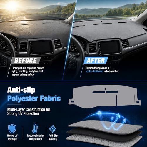 Dashboard Dash Cover Mat Carpet Compatible - Image 3
