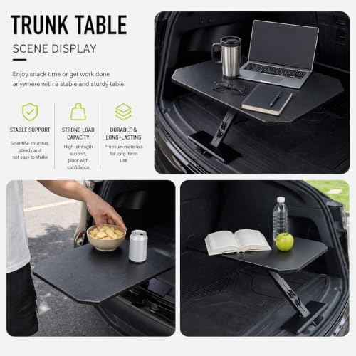Rear Cargo Table for Ford Expedition 2025-2026, Foldable SUV Camping Table - Image 7