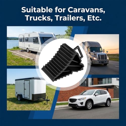 4 Pack Wheel Chocks, Tire Chocks - Image 7