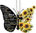 Butterfly Car Hanging Ornament, Hanging Charm Home Decoration Keepsake by Twpribarn