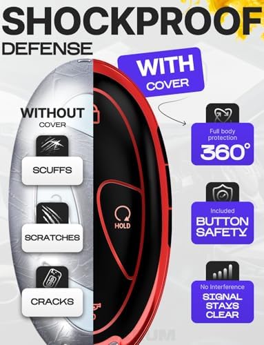Lucrum Compatible with Hyundai Key Fob Cover & Keychain - Image 4