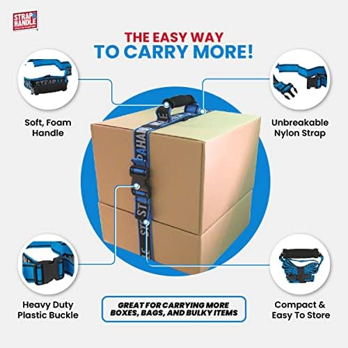 6' Carrying Strap with Handle | Adjustable Belt | Heavy Duty, Carry Strap - Image 3
