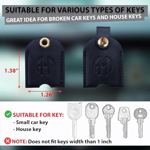 Leather Key Sleeve for Broken Car Key Loop Replacement - Image 6