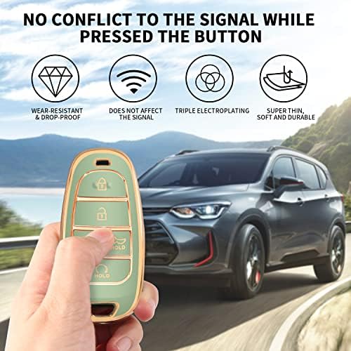 MILD EAST For Hyundai Key fob Cover 5 Button - Image 5
