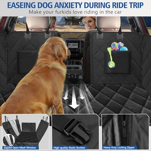 Btefd XL Hard Bottom Dog Back Seat Cover - Image 7