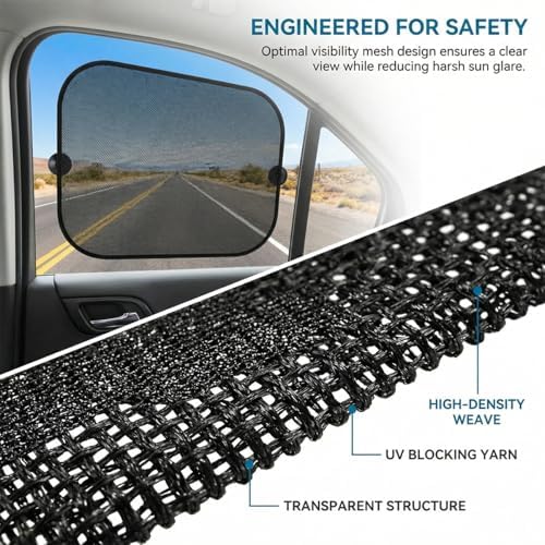 19.69 x 39.37 Inch Car Window Sunshade - Image 4
